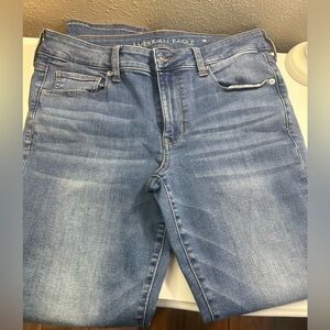 American Eagle Outfitters Medium Blue Slim Straight Jeans